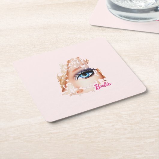 Barb Rechteckiger Pappuntersetzer (angewinkelt)