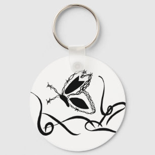 Barb-Schmetterlingsschlüsselkette Schlüsselanhänger