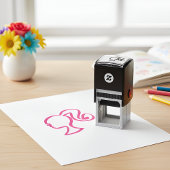 Barb Self-inking Stamp Permastempel