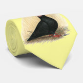 Barb: Standard Black Krawatte (Gerollt)