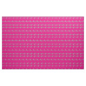 Barb Wire Muster auf rosa Stoff (Fat Quarter (45,7 x 55,9 cm))