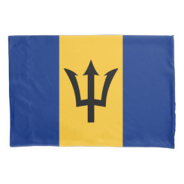 Barbadian Flag (Barbados) (Bajan) Fall Pillow Kissenbezug