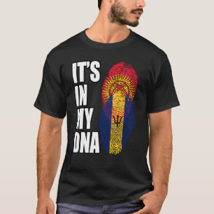 Barbadian und Kirgisistan - DNA-Heritage T-Shirt