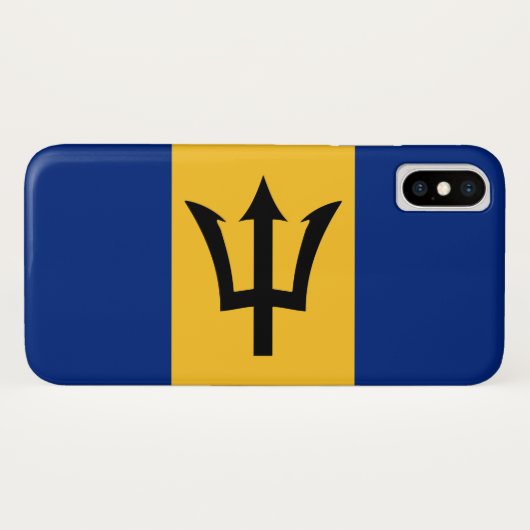 Barbadische Flagge (Barbados) (Bajan) Case-Mate iPhone Hülle (Rückseite (Horizontal))