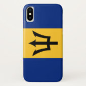 Barbadische Flagge (Barbados) (Bajan) Case-Mate iPhone Hülle (Rückseite)