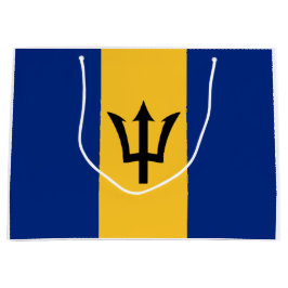Barbadische Flagge (Barbados) (Bajan) Große Geschenktüte