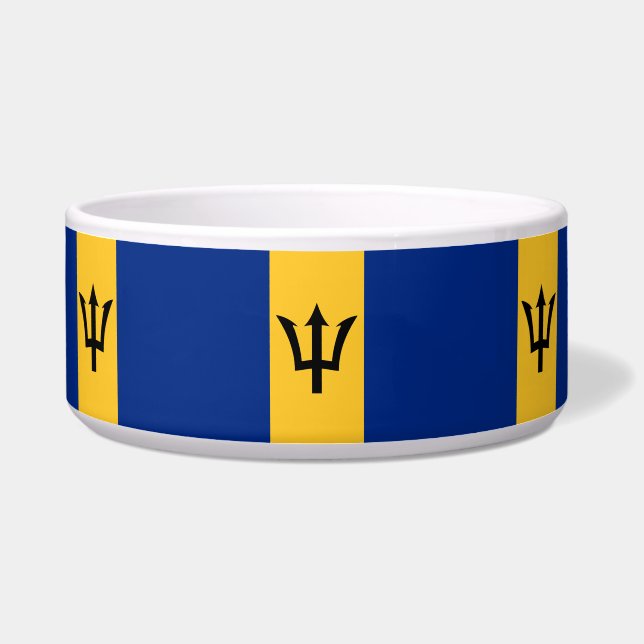 Barbadische Flagge (Barbados) (Bajan) Napf (Vorderseite)