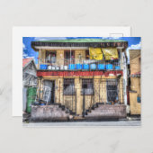 Barbadische Zuhause Postkarte (Vorne/Hinten)