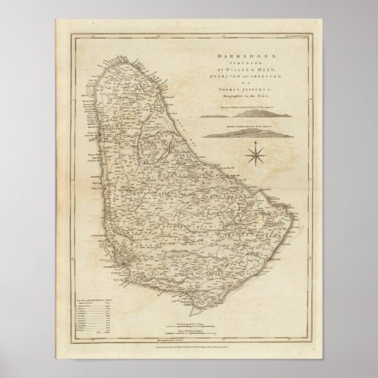 Barbadoes Poster (Vorne)