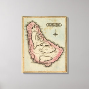 Barbados 2 leinwanddruck