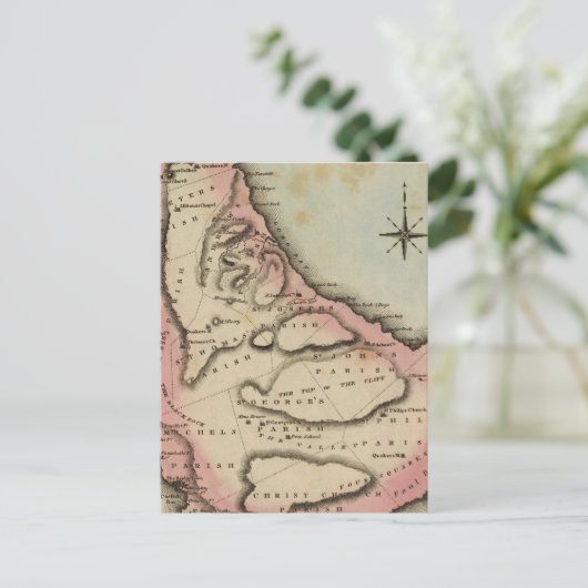 Barbados 2 postkarte (Stehend Vorderseite)