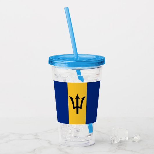 Barbados Acryltrinkbecher (Vorderseite Ice)