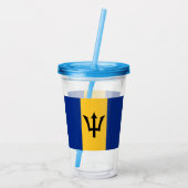 Barbados Acryltrinkbecher (Rückseite)