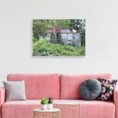 Barbados Alte Slave Hut Leinwanddruck (Insitu (Wohnzimmer))