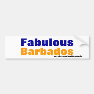 Barbados Autoaufkleber