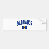 BARBADOS AUTOAUFKLEBER (Vorne)