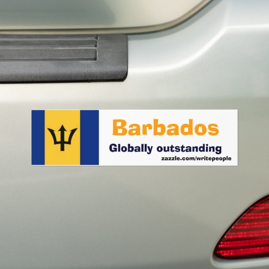Barbados Autoaufkleber (Auf Auto)