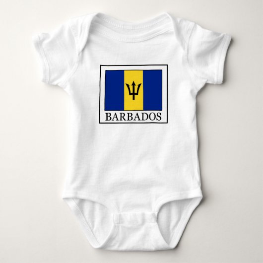 Barbados Baby Strampler (Vorderseite)