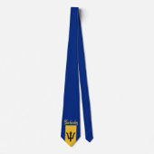 Barbados Bajan Flag Barbadian Karibik Krawatte (Vorderseite)