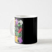 Barbados Bajan Wildflower Pride Floral Kaffeetasse (Vorderseite Links)