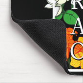 Barbados Bajan Wildflower Pride Floral Mousepad (Ecke)