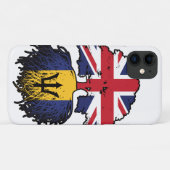 Barbados Barbadian Britisch-UK Tree Roots Flag Case-Mate iPhone Hülle (Rückseite (Horizontal))