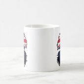 Barbados Barbadian Britisch-UK Tree Roots Flag Kaffeetasse (Mittel)