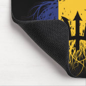 Barbados Barbadian kanadische Tree Roots Flag Mousepad (Ecke)