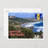 Barbados - Bathsheba - Postkarte (Vorne/Hinten)