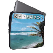 Barbados Beach Laptopschutzhülle (Vorne Rechts)