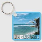 Barbados Beach Schlüsselanhänger (Vorderseite)