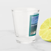 Barbados Beach Schnapsglas (Links)