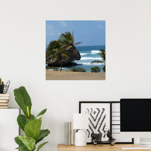 Barbados Beauty Poster (Heimbüro)