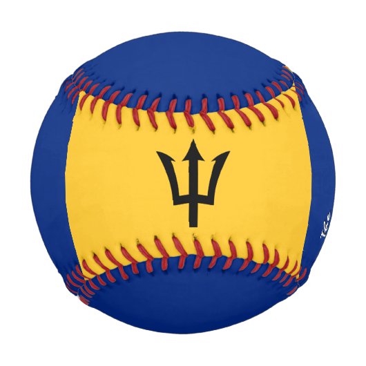 Barbados Best Vater, patriotische Vater, Barbados Baseball (Rückseite)