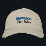 Barbados bestickt Baseballkappe Bestickte Baseballkappe<br><div class="desc">Barbados</div>