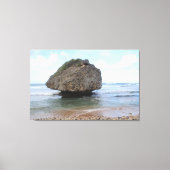 Barbados Big Rock in Bathsheba Canvas Print Leinwanddruck (Vorderseite)