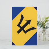 Barbados Briefpapier (Stehend Vorderseite)