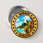 Barbados Button (Vorne & Hinten)