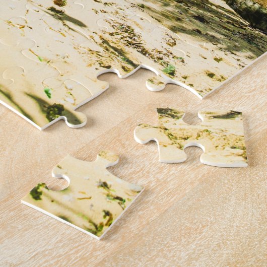 Barbados Caribbean Island Beach Palm Tree Retreat Puzzle (Seite)