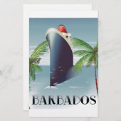 Barbados Cruise Briefpapier (Vorne/Hinten)