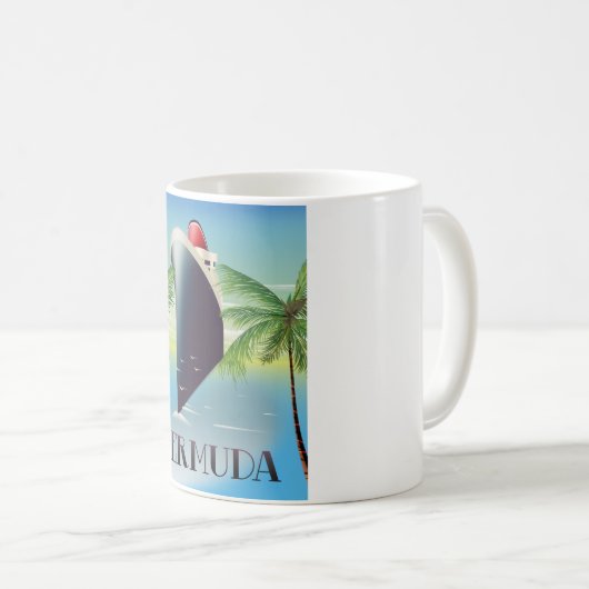 Barbados Cruise Kaffeetasse (VorderseiteRechts)