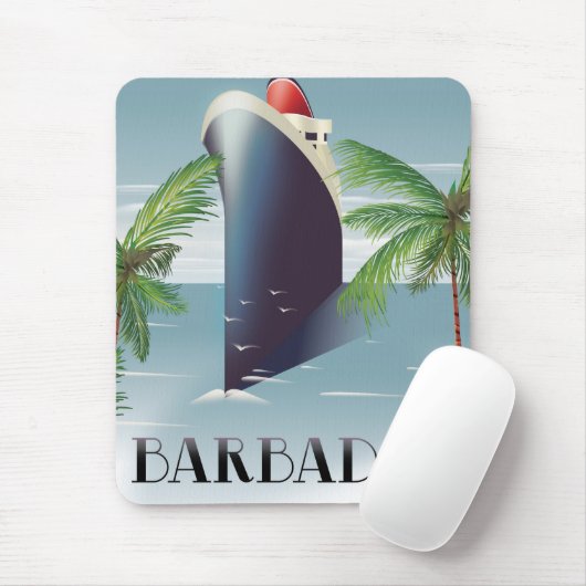 Barbados Cruise Mousepad (Mit Mouse)