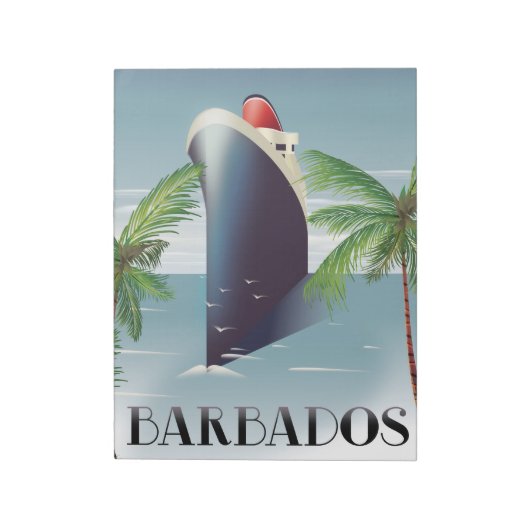 Barbados Cruise Notizblock (Rotiert)