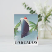 Barbados Cruise Postkarte (Stehend Vorderseite)