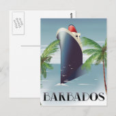 Barbados Cruise Postkarte (Vorne/Hinten)