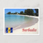 Barbados - Der Strand - Postkarte (Vorderseite)