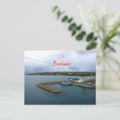 Barbados Dock PostCard Postkarte (Stehend Vorderseite)