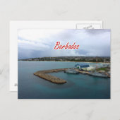 Barbados Dock PostCard Postkarte (Vorne/Hinten)
