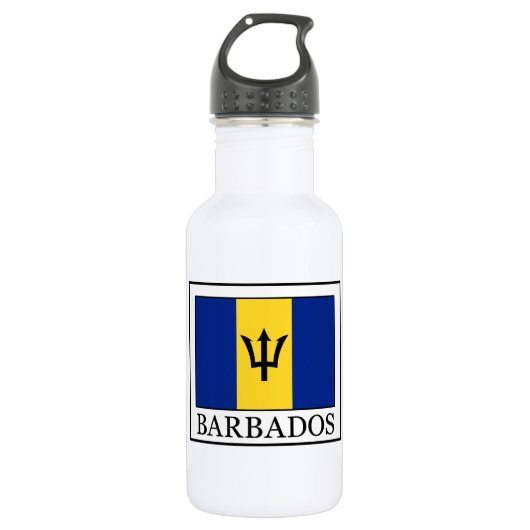 Barbados Edelstahlflasche (Vorderseite)