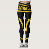 Barbados-Emblem Leggings (Vorderseite)